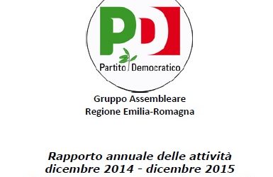 Rapporto annuale delle attività dicembre 2014 – dicembre 2015