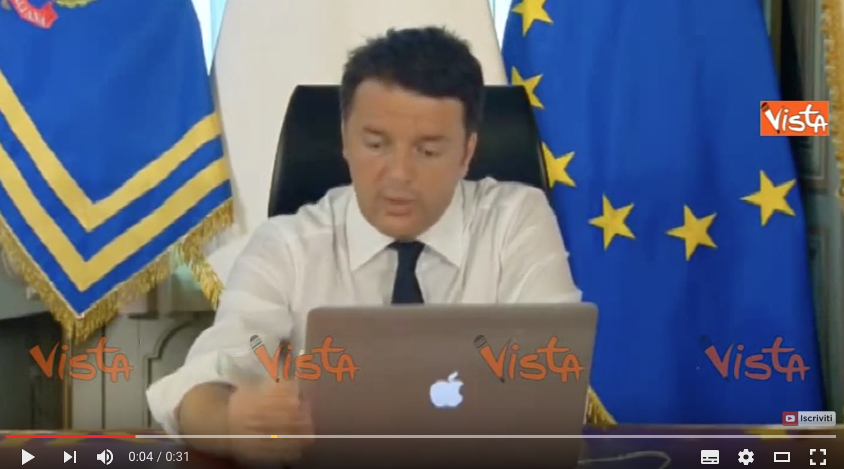 Renzi: festeggero’ vittoria su trivelle mangiando cozze a Ravenna