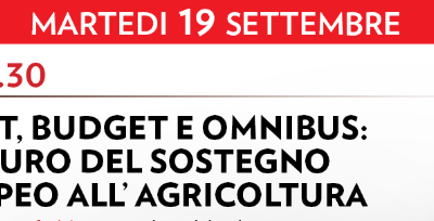 Brexit, Budget e Omnibus: il futuro del sostegno europeo all’agricoltura