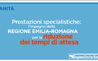 L’impegno della Regione per la riduzione delle liste d’attesa per le prestazioni specialistiche