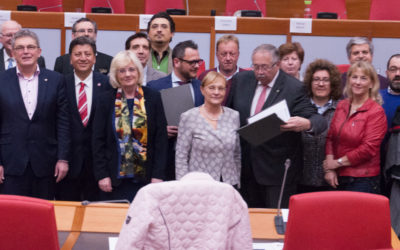 Incontro con la delegazione della Commissione Affari Europei del Land dell’Assia