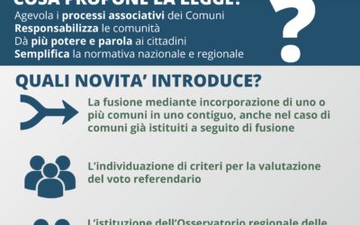 NORME DI PROMOZIONE DEI PERCORSI ASSOCIATIVI: AMBITI OTTIMALI, UNIONI, FUSIONI E INCORPORAZIONI DI COMUNI