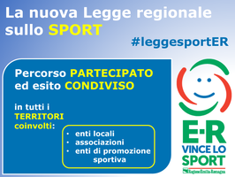 Im Emilia-Romagna vince lo sport: la nuova legge regionale: più praticanti, attività e sicurezza. 20 milioni per gli impianti